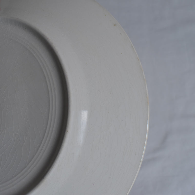 Antique Plate K&G Lunéville Platane X