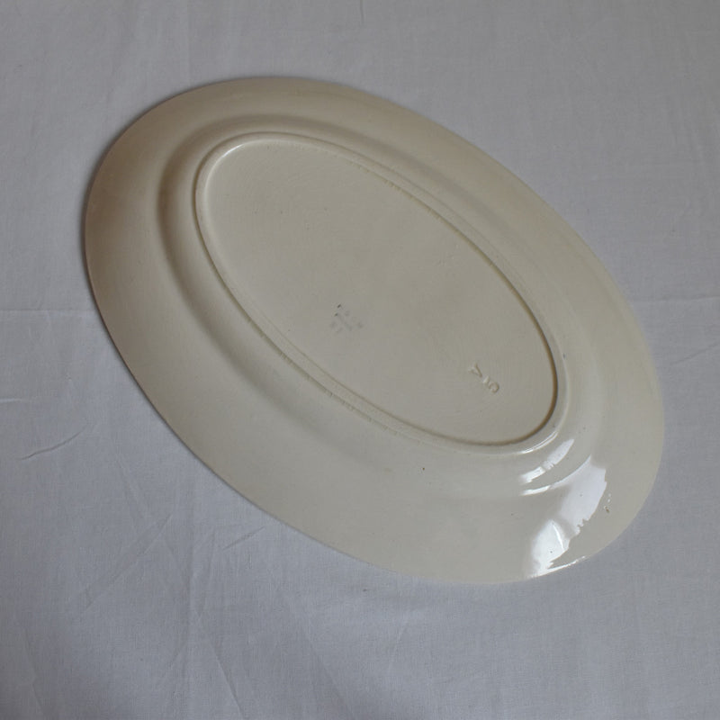 Antique Oval Platter HBCM