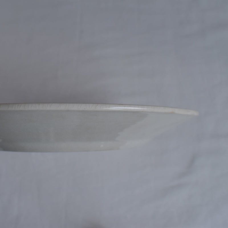 Antique Plate K&G Lunéville Platane X