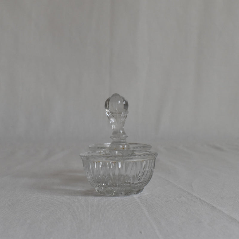 アンティーク　クリスタル　ソルト＆ペッパー PORTIEUX