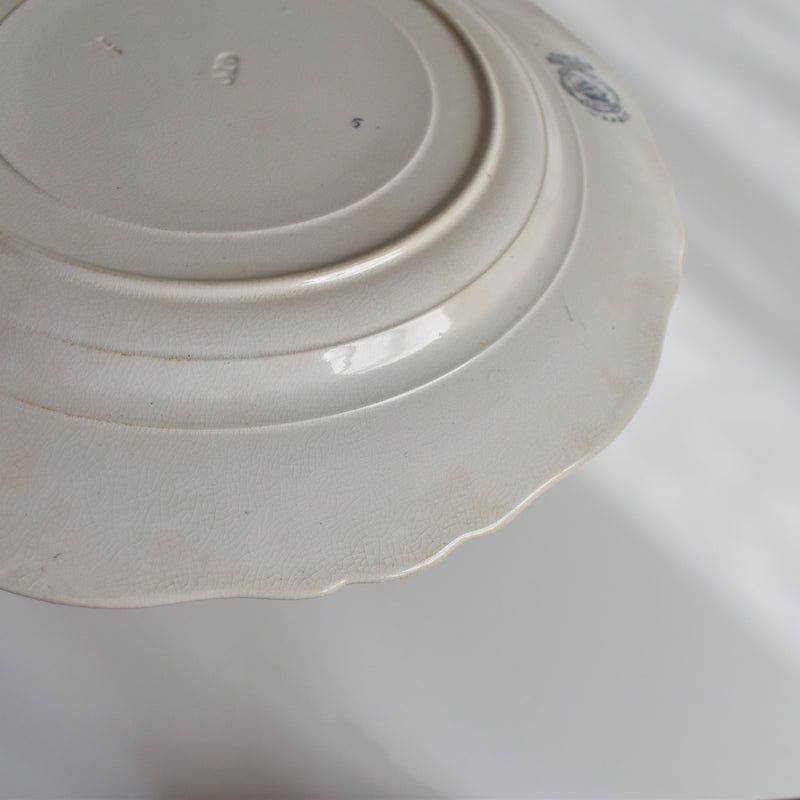 Antique Plate W.A.A.&Cie Madrid A