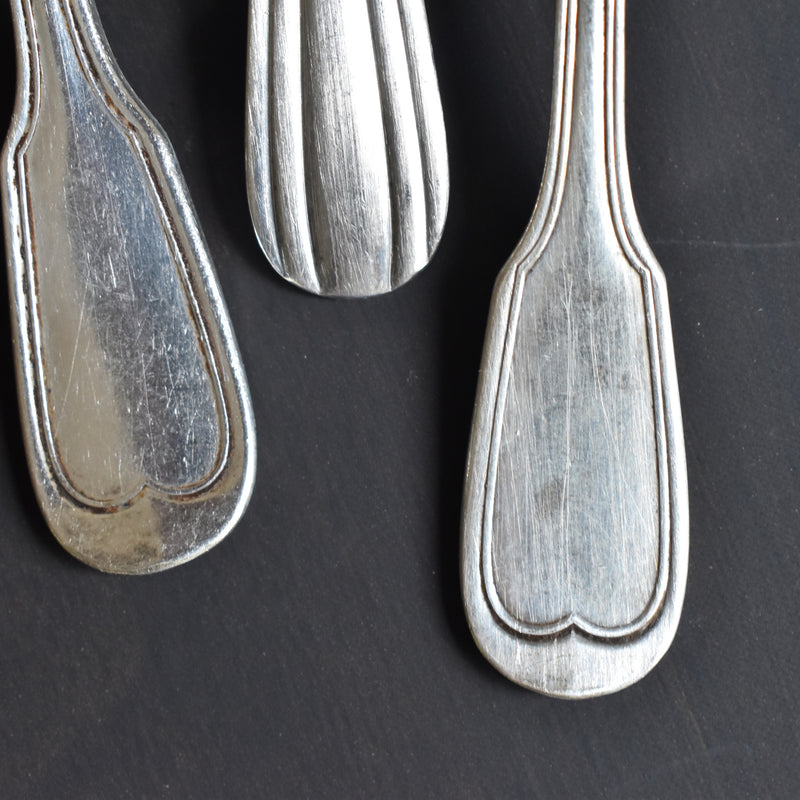 Vintage Dessert Spoon Set of 3 (SFAM & JB)