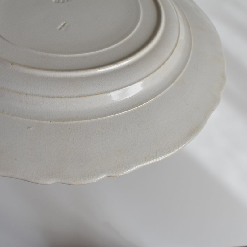 Antique Plate W.A.A.&Cie Madrid A