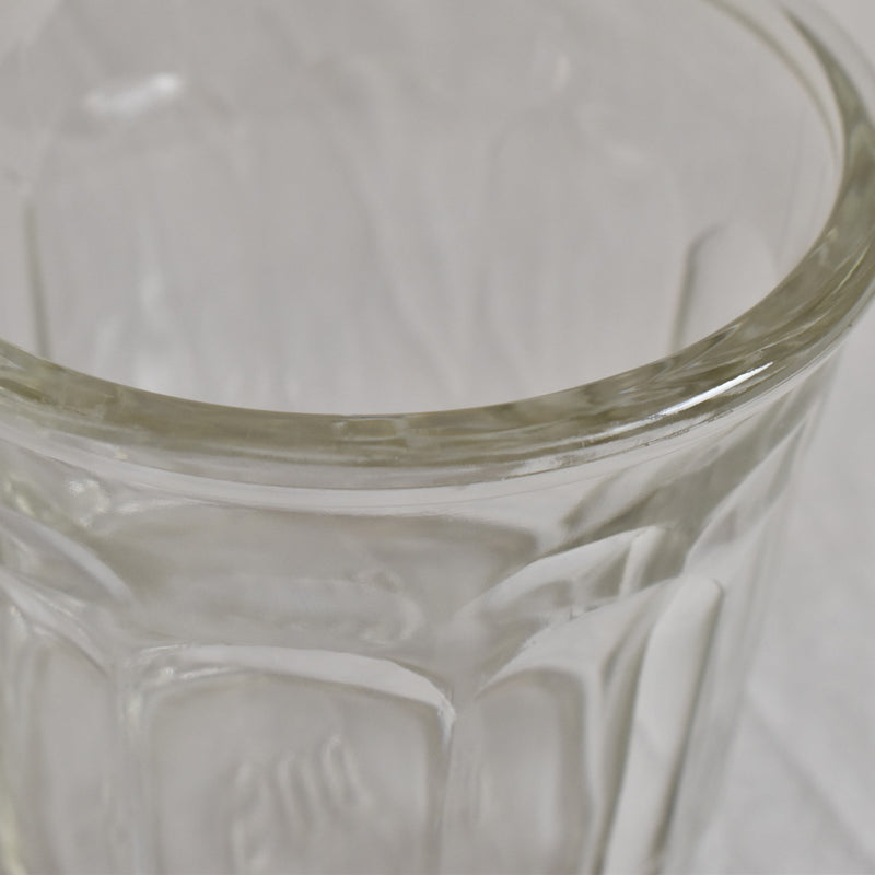 ガラス　ヴィンテージ　ジャムポット　500 B