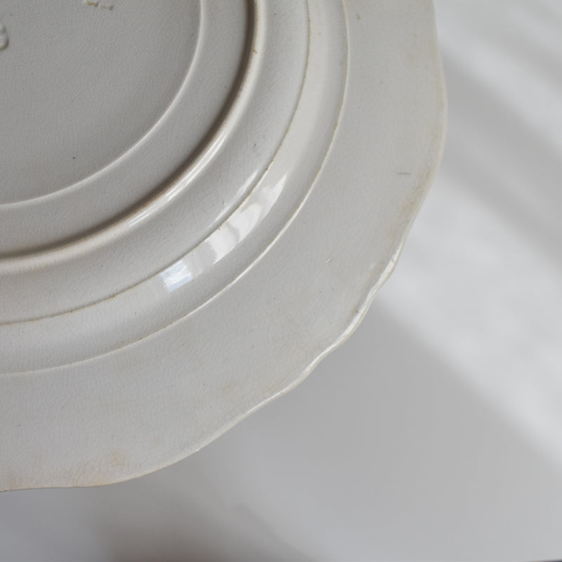 Antique Plate W.A.A.&Cie Madrid A