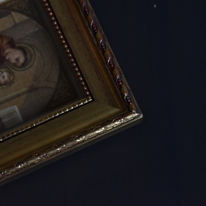 Vintage frame Christ