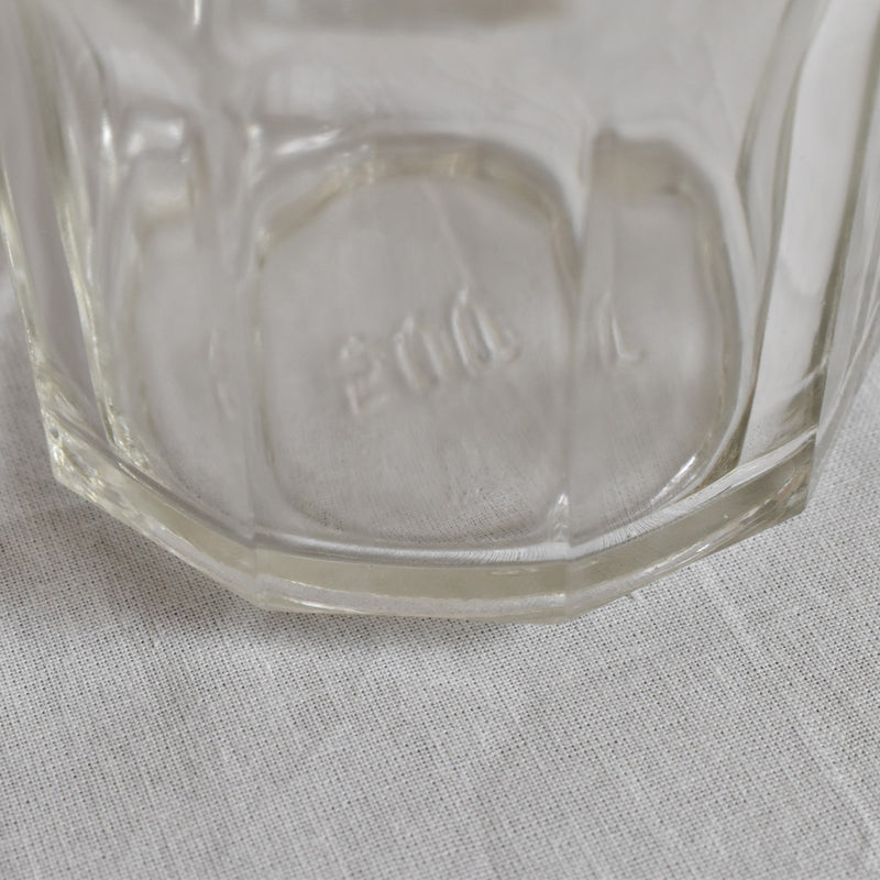 ガラス　ヴィンテージ　ジャムポット　500 B