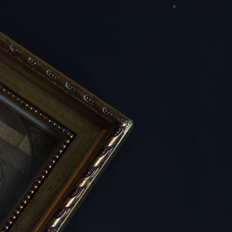 Vintage frame Christ