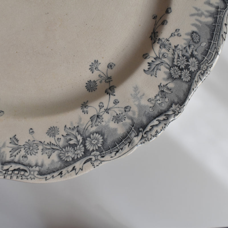 Antique Plate W.A.A.&Cie Madrid A