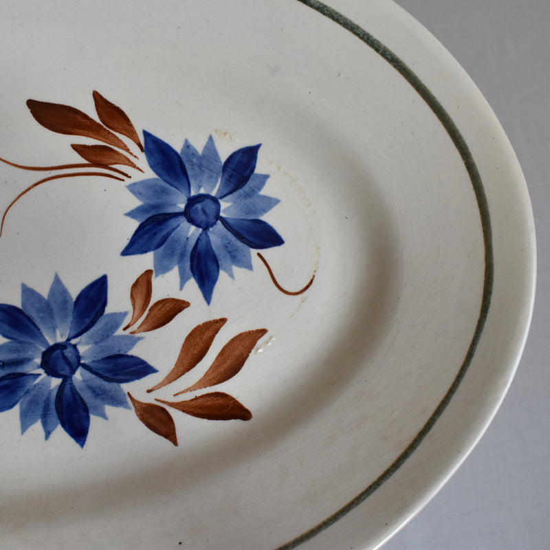Antique Oval Platter HBCM