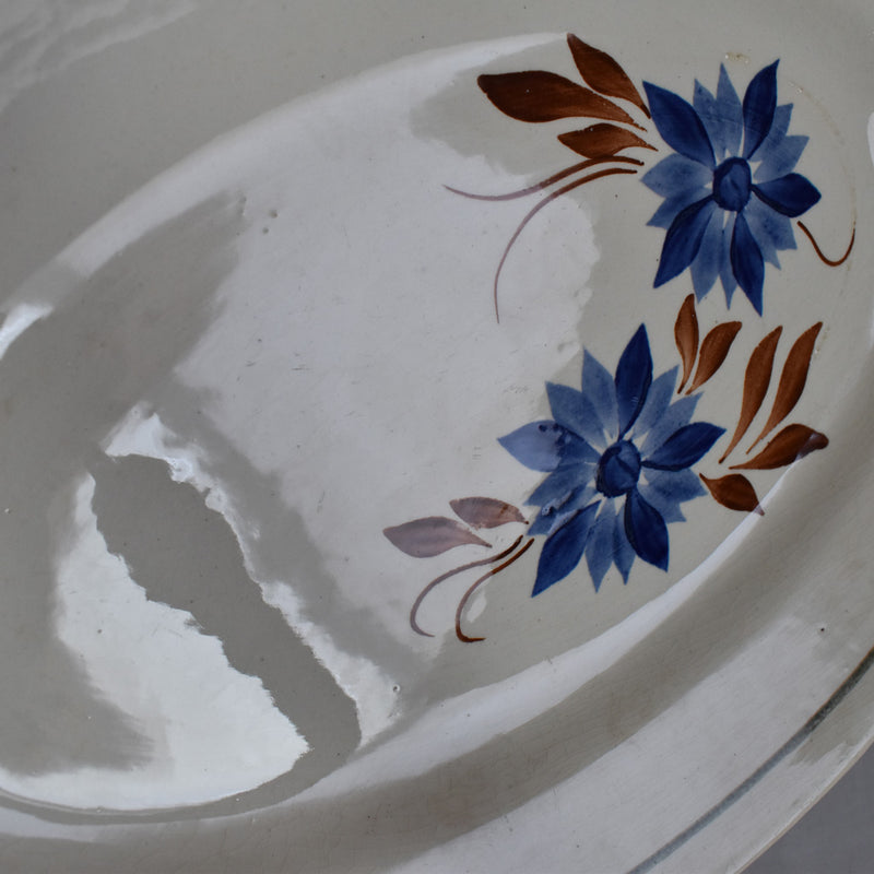 Antique Oval Platter HBCM