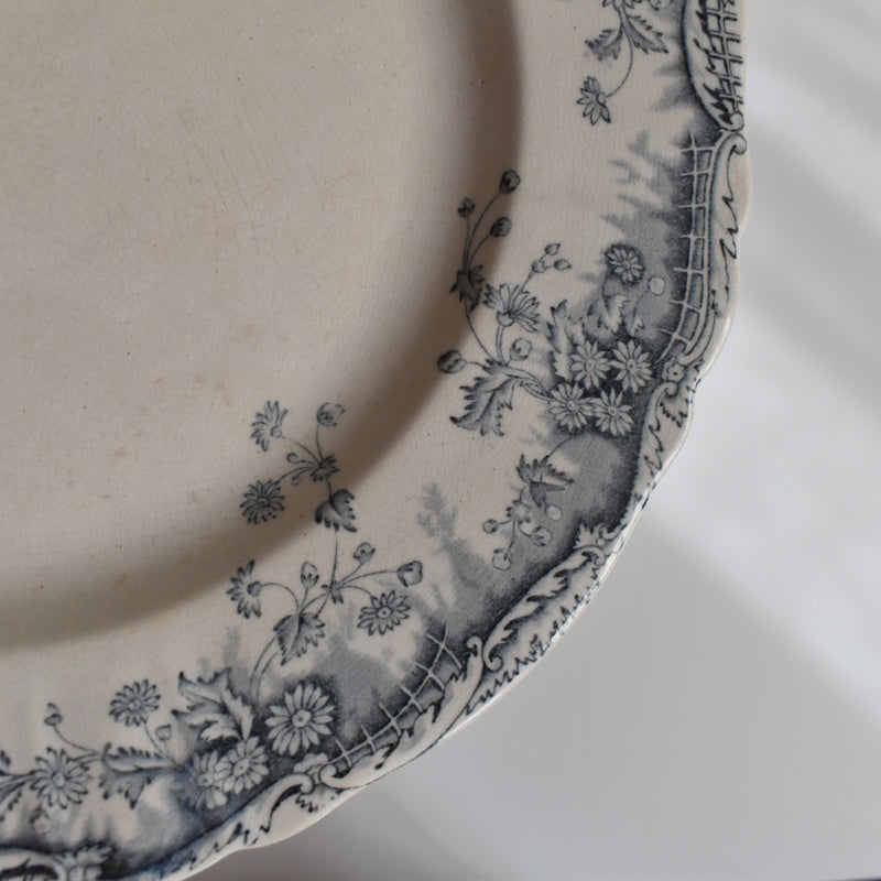 Antique Plate W.A.A.&Cie Madrid A