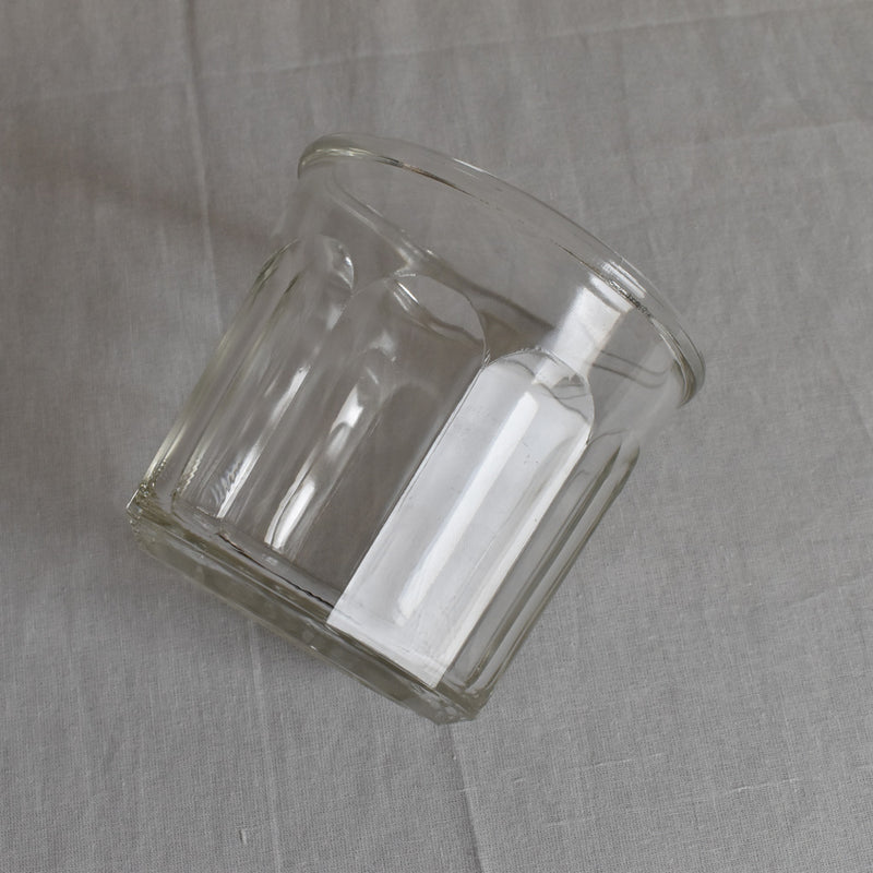 ガラス　ヴィンテージ　ジャムポット　500 B