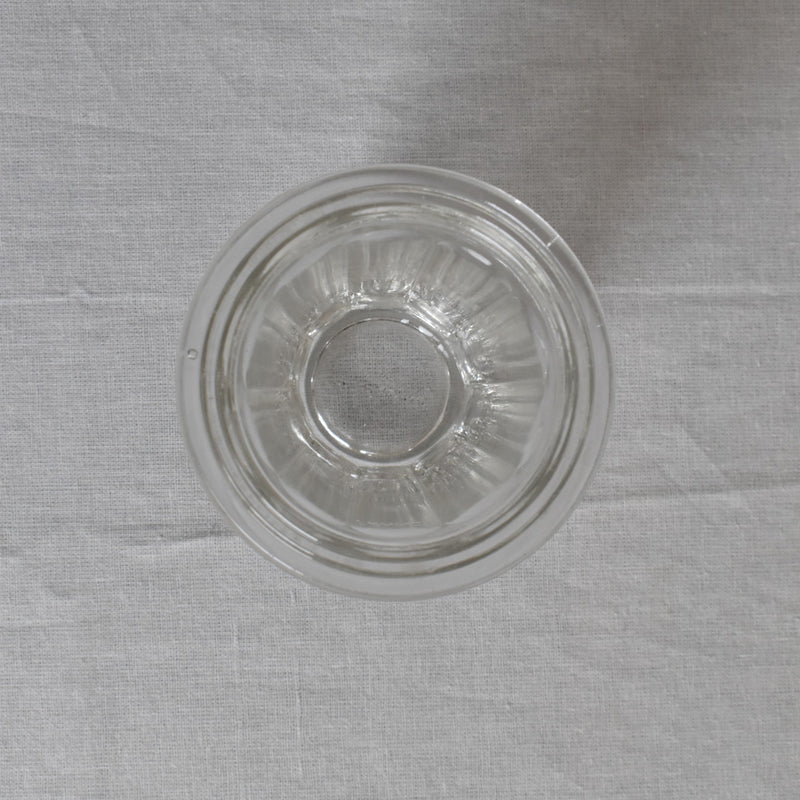 Glass Vintage Jam Pot Slim
