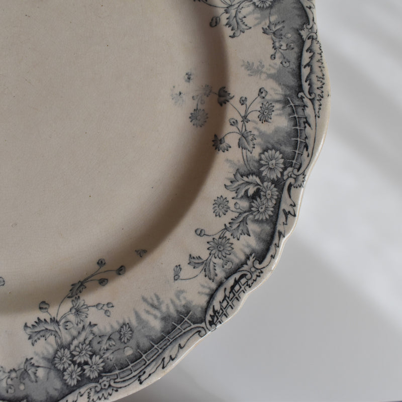 Antique Plate W.A.A.&Cie Madrid A