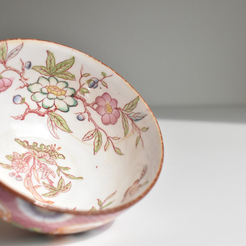 Antique Teacup & Saucer Sarreguemines Minton 216 B
