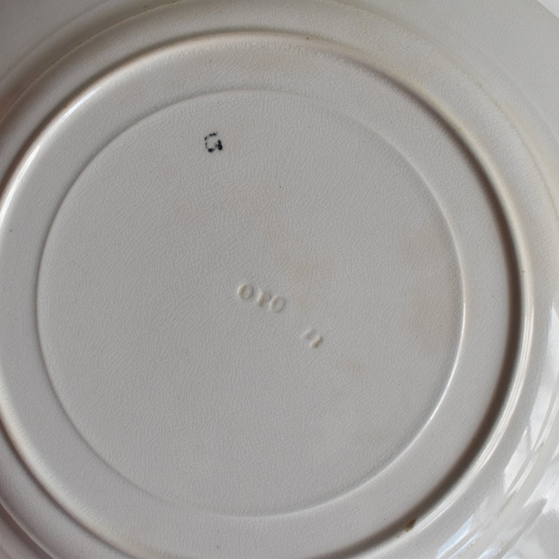 Antique Plate W.A.A.&Cie Madrid B