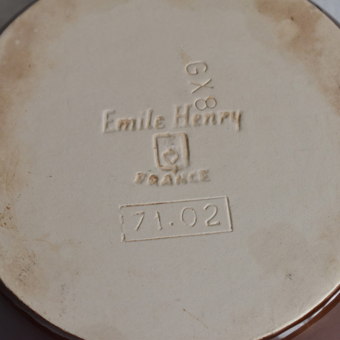 ヴィンテージ グラタンディッシュEmile Henry ストーンウエア