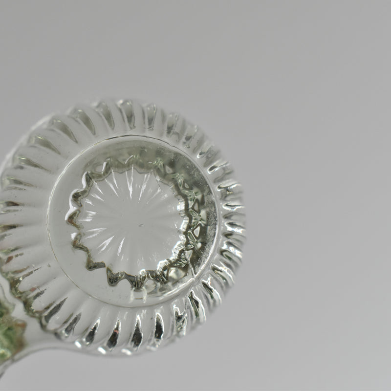 Vintage Glass Salt & Pepper Shakers - Light Green