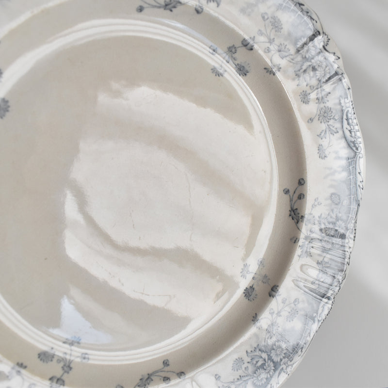 Antique Plate W.A.A.&Cie Madrid B