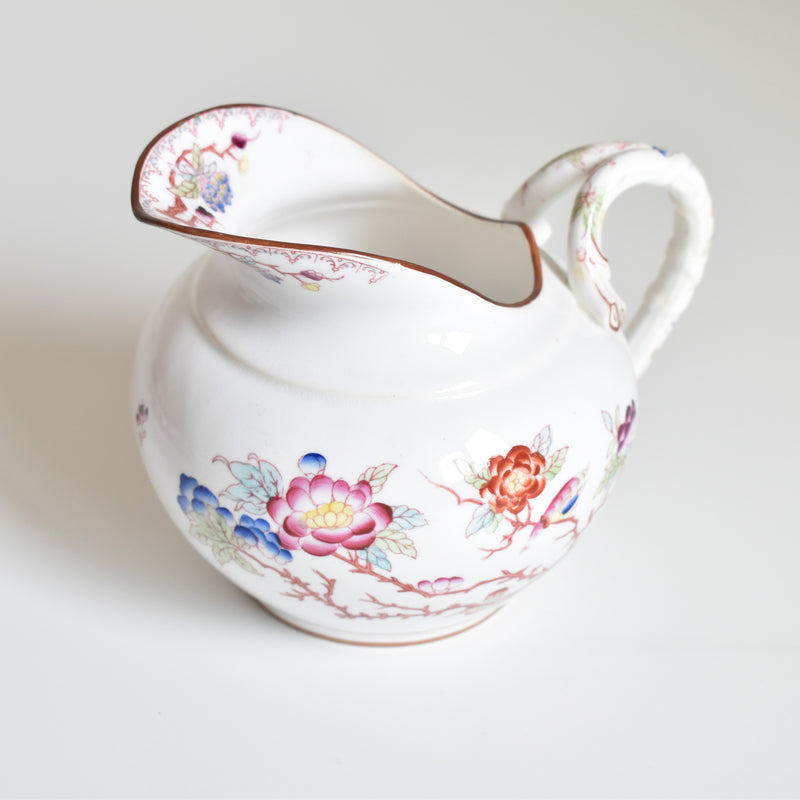 Antique Creamer, Sarreguemines Minton 252
