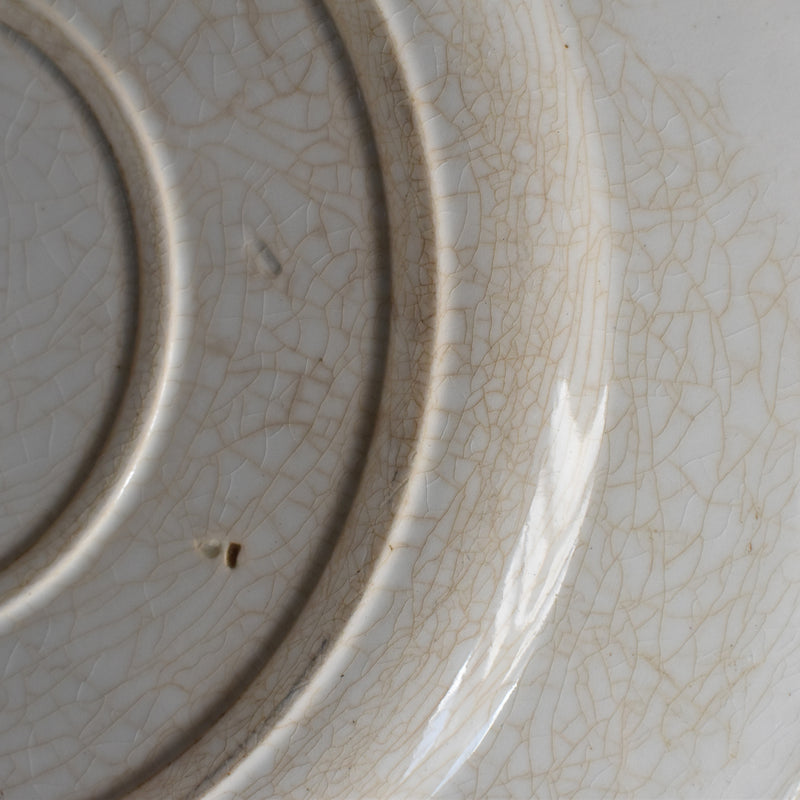 Vintage Large Plate Gien Fauvette