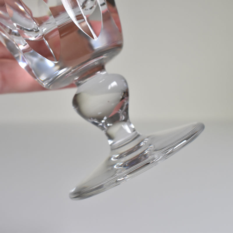 Vintage Wine Glass Saint Louis Jersey