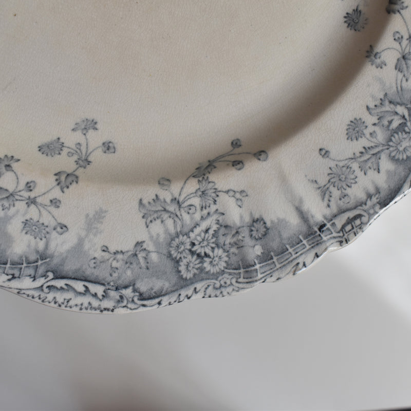 Antique Plate W.A.A.&Cie Madrid B