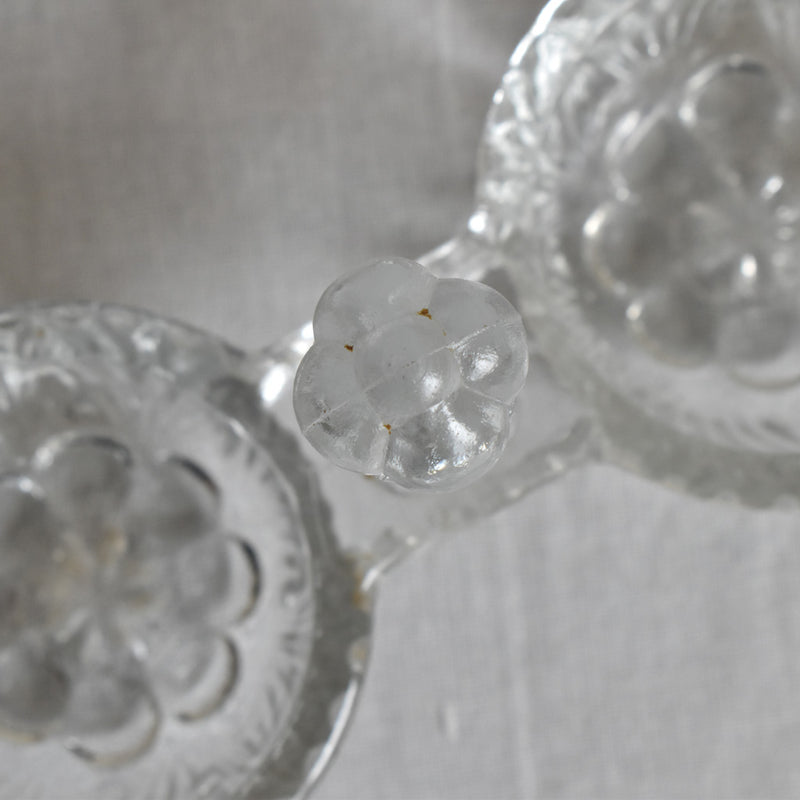 アンティーク　クリスタル　ソルト＆ペッパー PORTIEUX