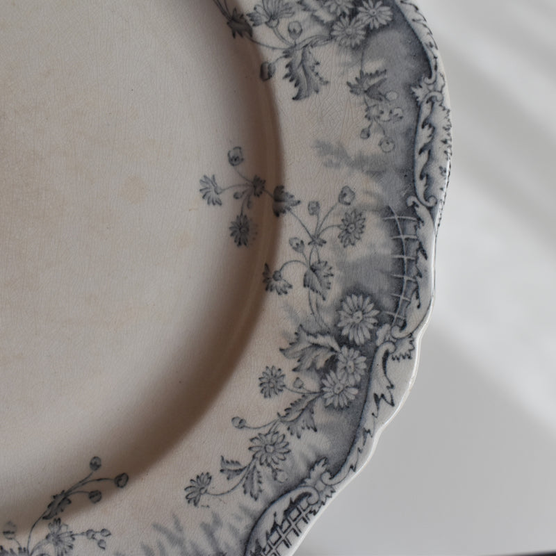 Antique Plate W.A.A.&Cie Madrid B