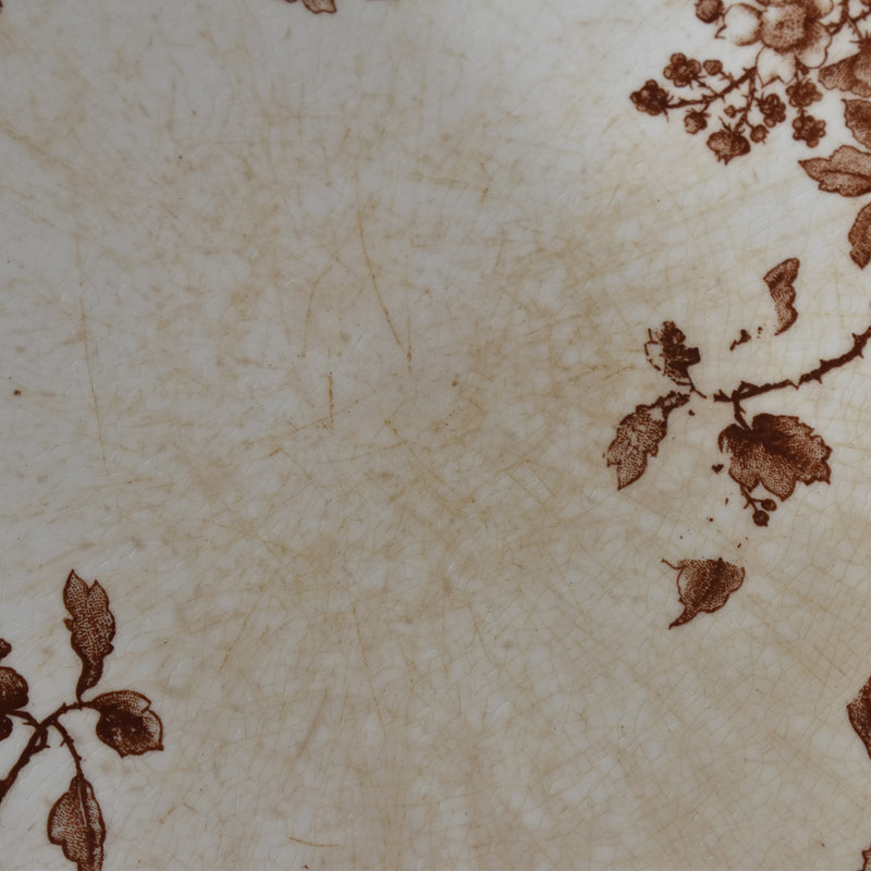 Vintage Large Plate Gien Fauvette