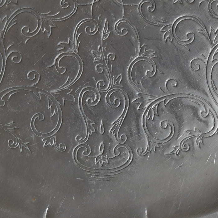 ヴィンテージ ピューター プレート Finstain