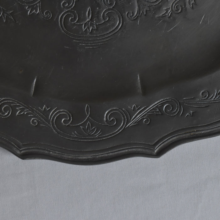 ヴィンテージ ピューター プレート Finstain