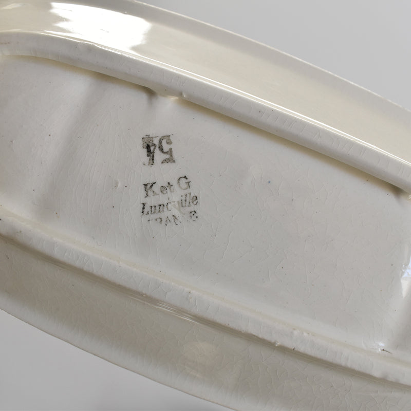 Antique Soap Dish K&G Luneville 54