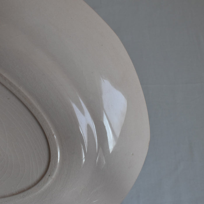 ヴィンテージ オーヴァル 大皿 ディゴワン＆サルグミンヌ　ピンク