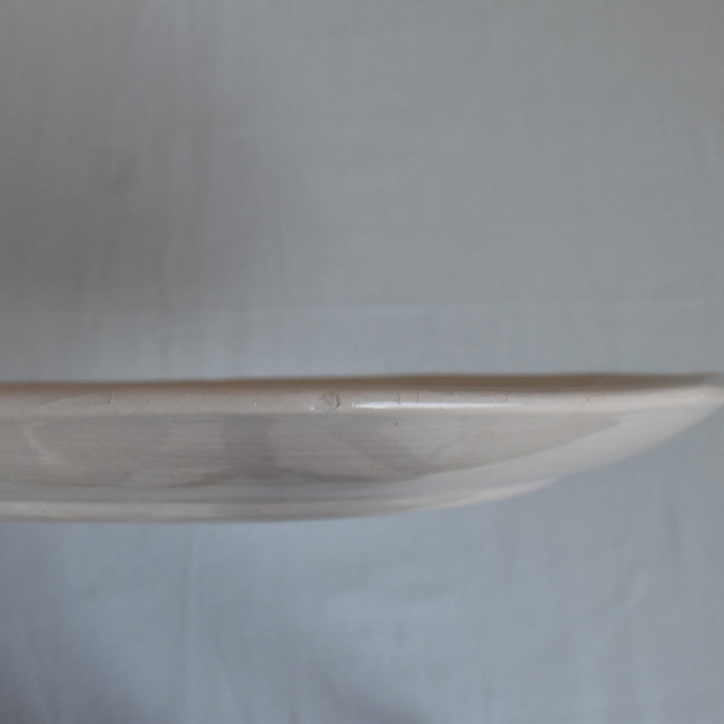 Vintage Oval Platter, Digoin & Sarreguemines, Pink