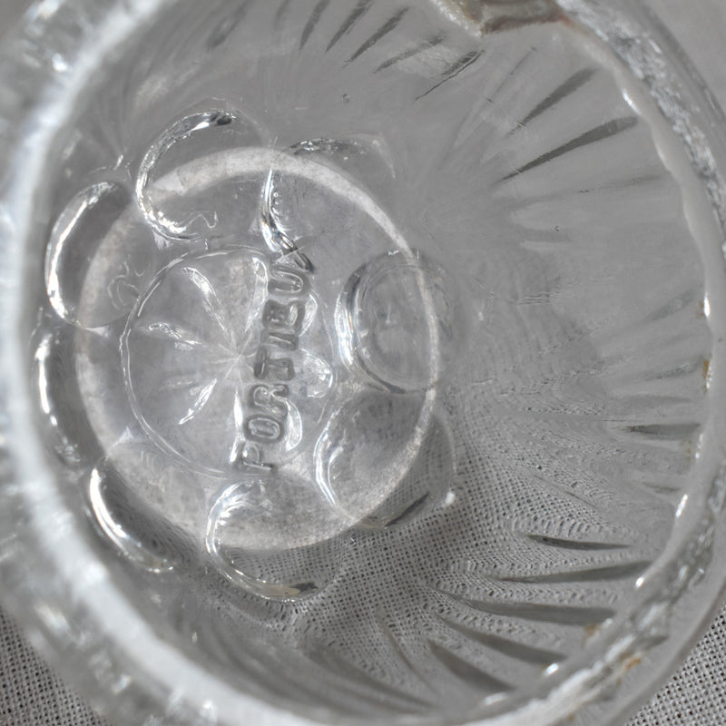 アンティーク　クリスタル　ソルト＆ペッパー PORTIEUX