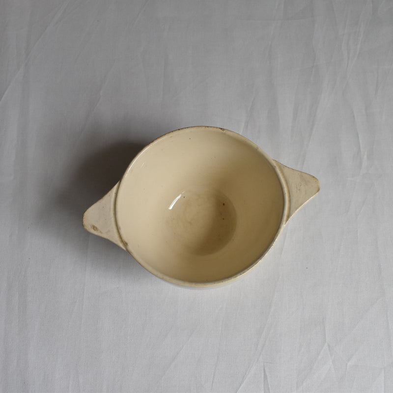 Vintage Bowl, Digoin & Sarreguemines, oreille A (on display at Osaka store)