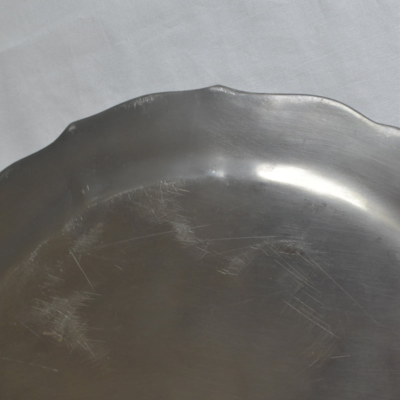 ヴィンテージ ピューター プレート Finstain