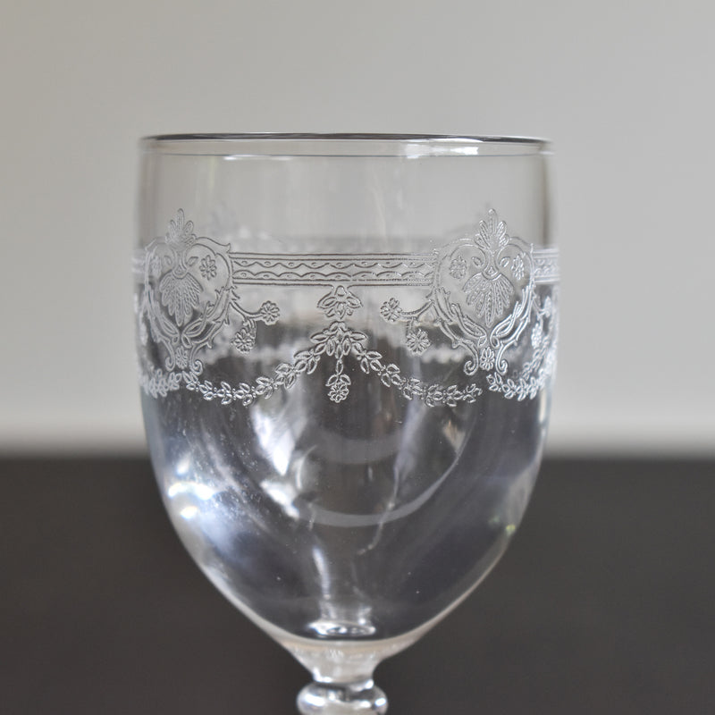 Vintage Crystal Liqueur Glass Dampierre