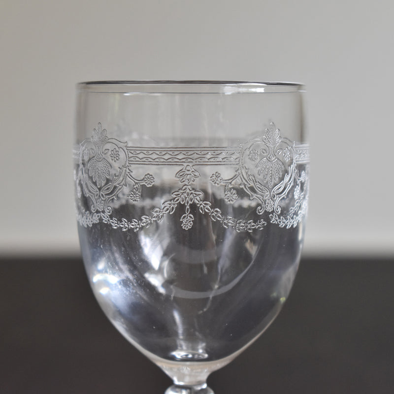 Vintage Crystal Liqueur Glass Dampierre