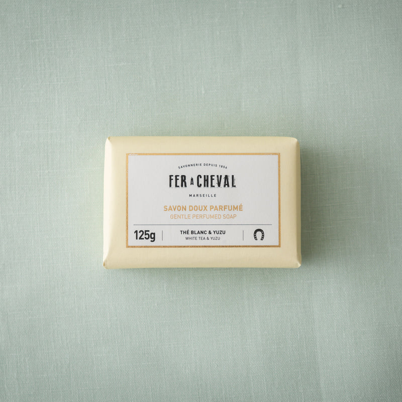 フレグランスマルセイユソープ　ホワイトティー＆ユズ