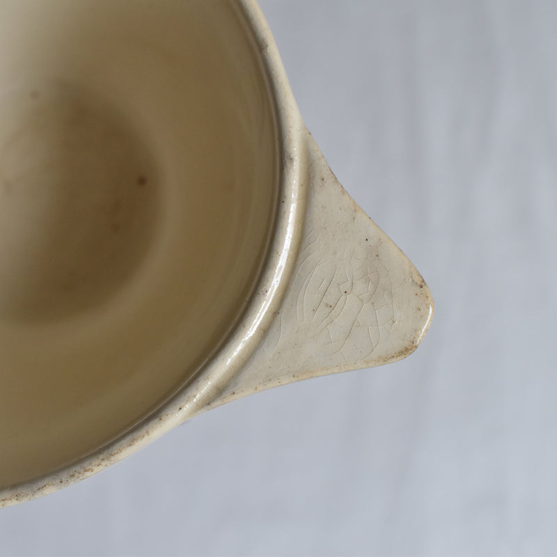 Vintage Bowl, Digoin & Sarreguemines, oreille A (on display at Osaka store)