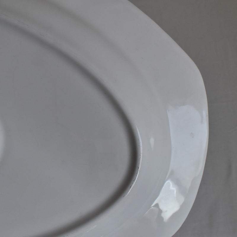 Vintage Oval Platter Longchamp Perles