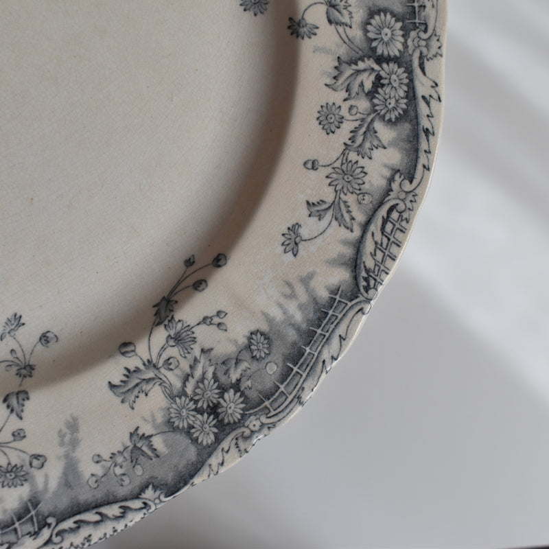 Antique Plate W.A.A.&Cie Madrid C