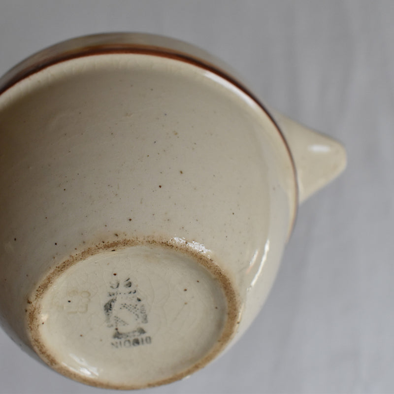 Vintage Bowl, Digoin & Sarreguemines, oreille A (on display at Osaka store)