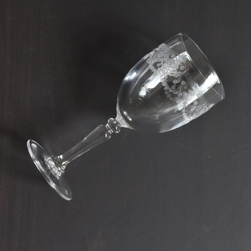 Vintage Crystal Liqueur Glass Dampierre