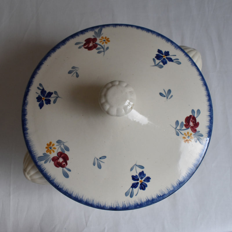 Vintage Soup Tureen Digoin & Sarreguemines Mary-Lou