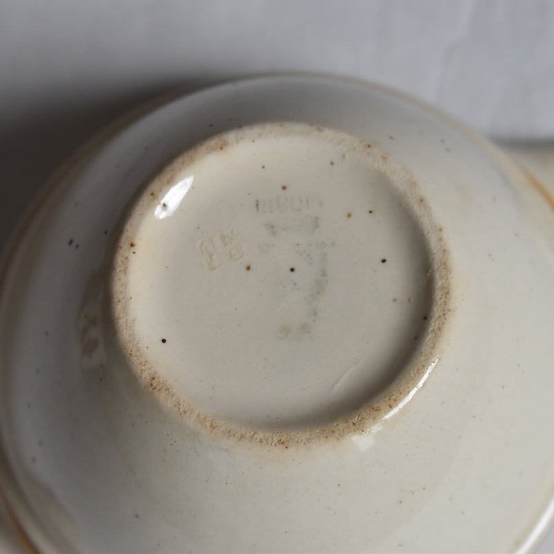 Vintage Bowl Digoin & Sarreguemines "oreille b"