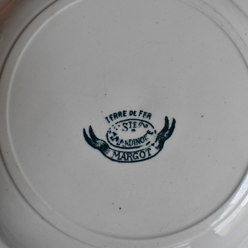 Antique deep dish - Saint-Amand Dinorose Margot
